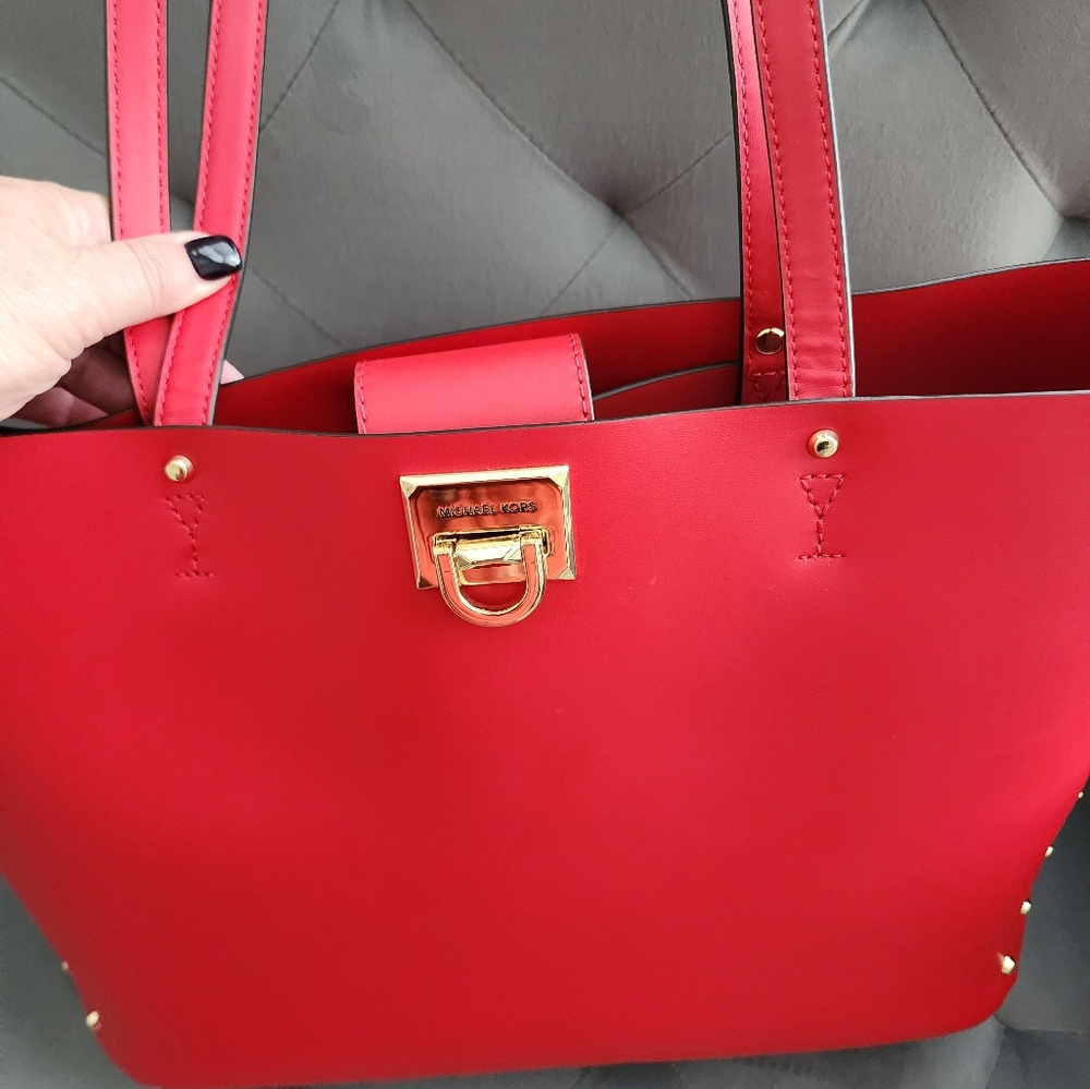 Michael Kors Manhattan Studded Tote